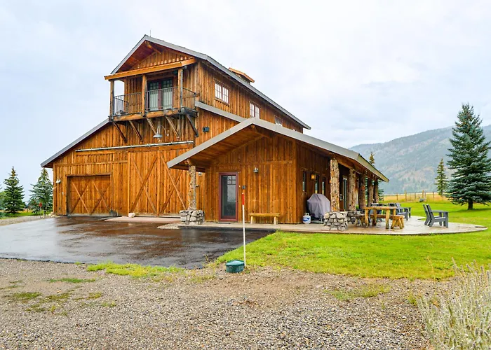 'the Barn At Dancing Deer Ranch' In Bedford Holiday home Thayne